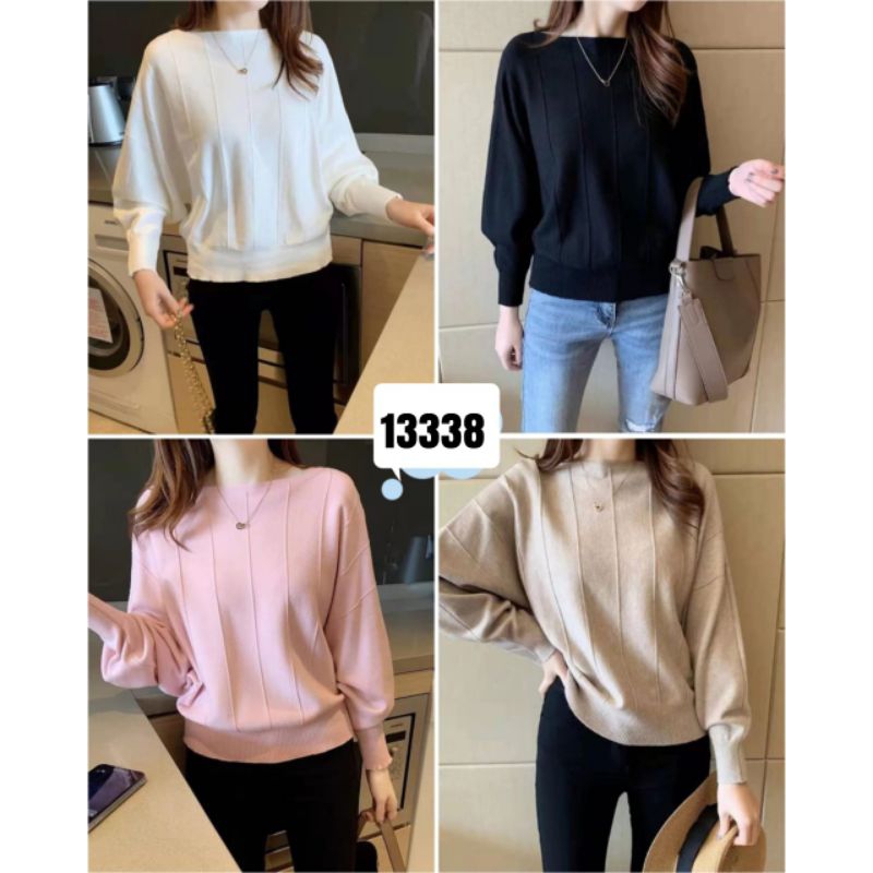 Blouse rajut import premium