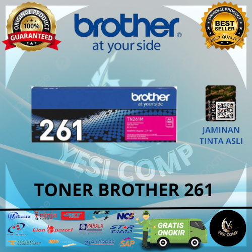 Toner Brother TN - 261 Magenta MFC 9330CDW / HL 3170CDW Original