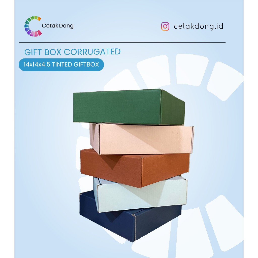 

DUS GIFTBOX CORRUGATED UK 14x14X4.5