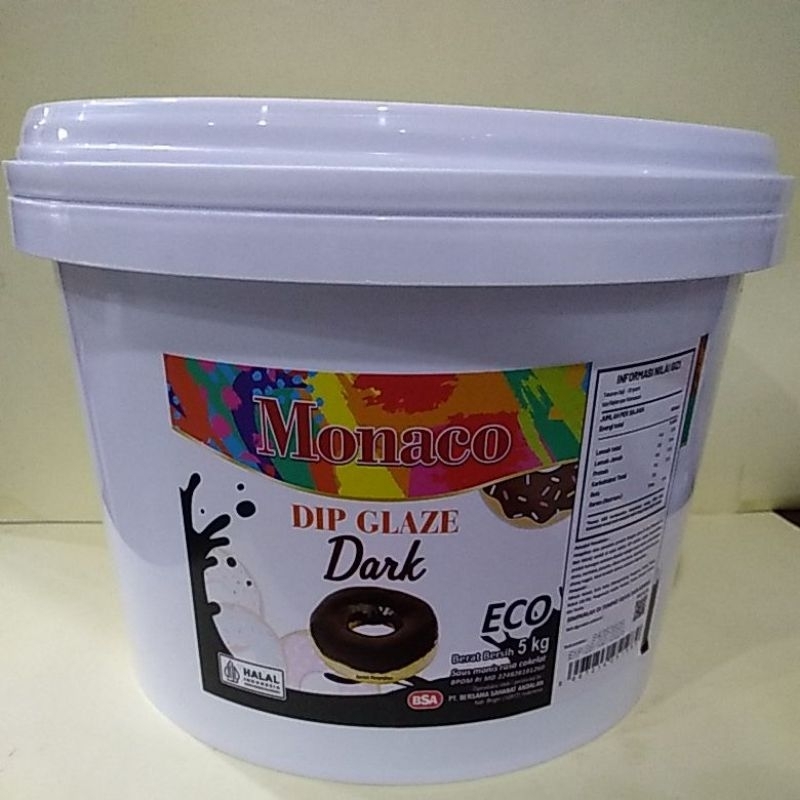 

MONACO DIP GLAZE DARK TOPPING DONAT 5 KG