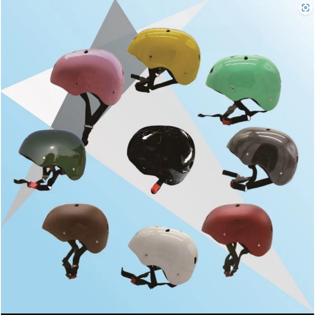 Helm Sepeda Dewasa Polos BMX,Rafting batok murah