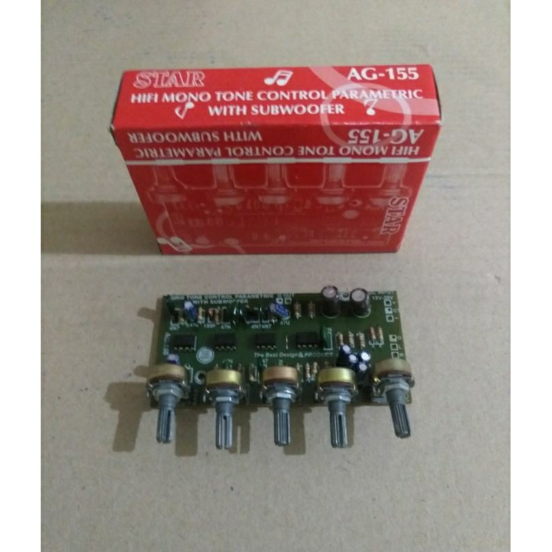 Kit Tone Control Mono Parametric subwoofer