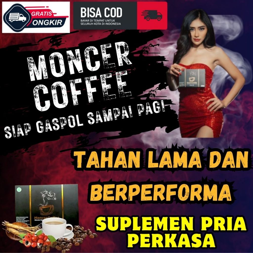 

NFMoncer Coffee Original Stamina Energi Lebih Optimal 1 BOX ISI 4 SACHET ORI BPOM, halal MUI, GMP, ISO, HACCP | Tanpa efek samping