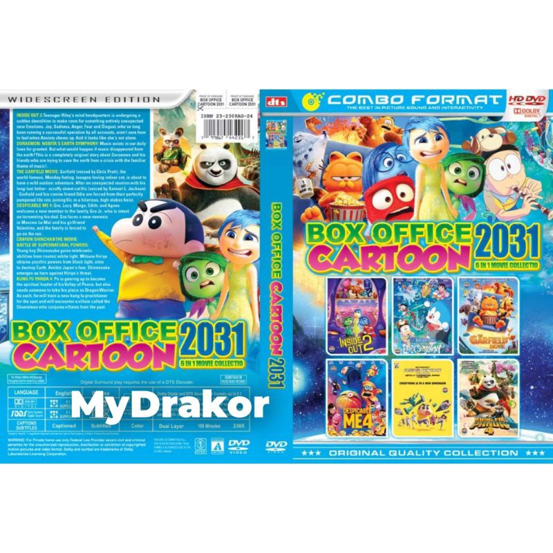kaset film koleksi Box Office Cartoon 2031 [ 2024 ]