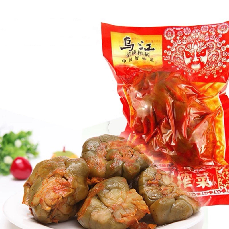 

Acar zha cai Tou 300g 榨菜头 kepala mustrad sawi utuh