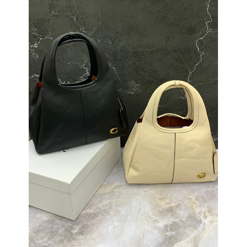 COACH LANA HOBO LEATHER