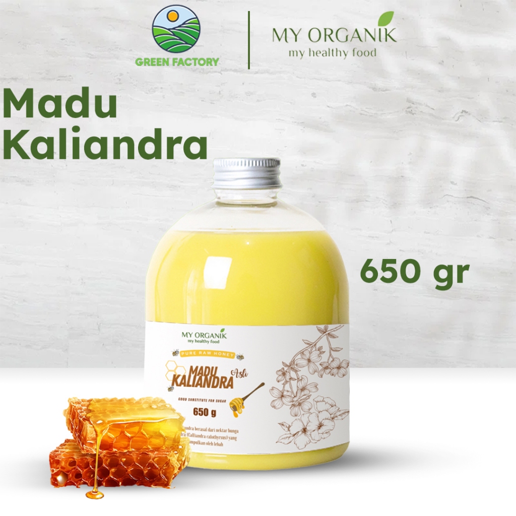 

My Organik Madu Kaliandra Pure Raw Honey Asli Premium Quality Original Tanpa Campuran