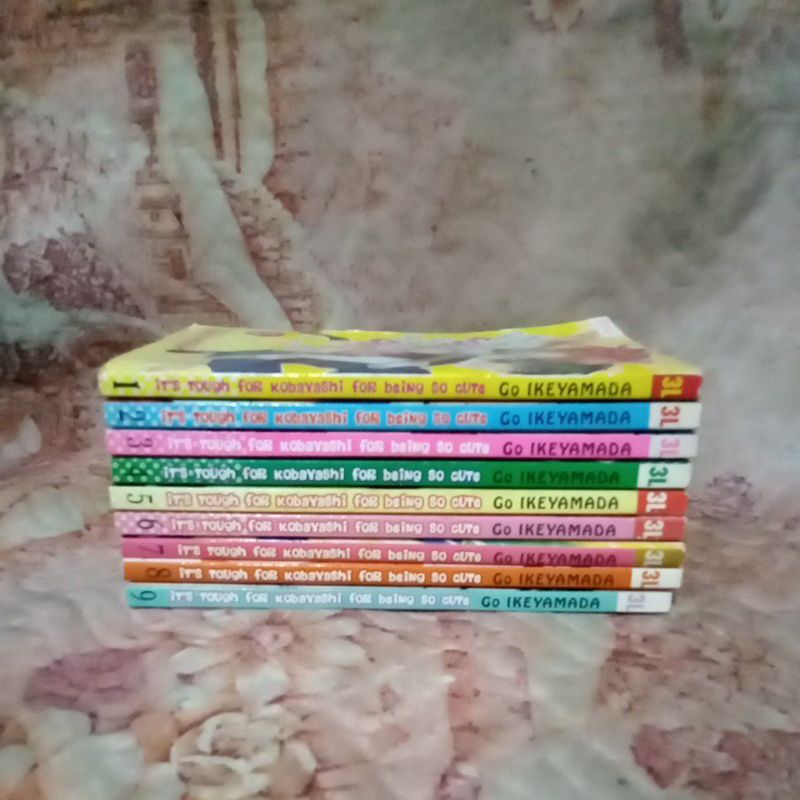 its tough for kobayashi for being so cute 9 buku