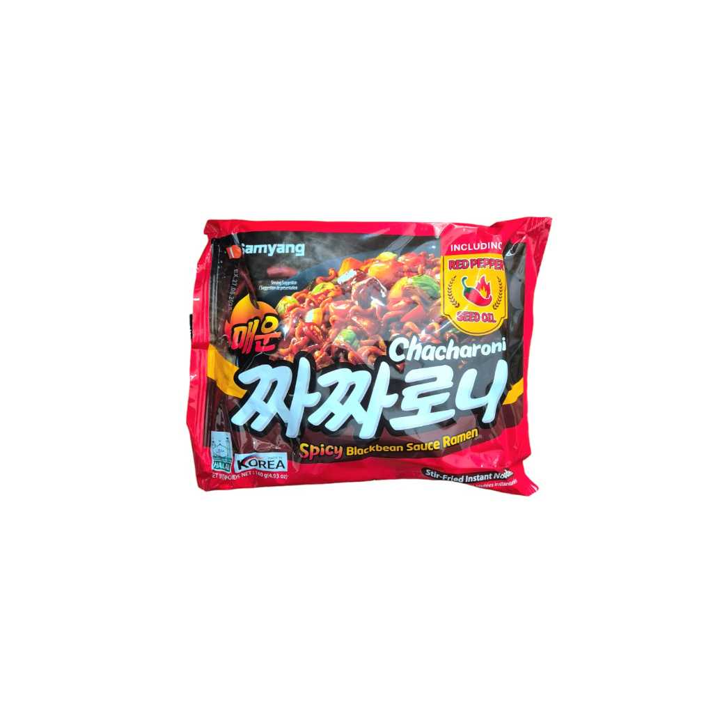 

Samyang Chacharoni Spicy Blackbean Sauce Ramen Halal