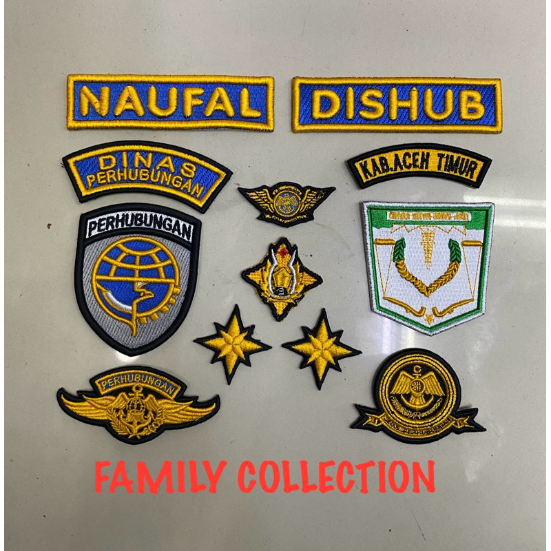 ATRIBUT DISHUB BORDIR TIMBUL