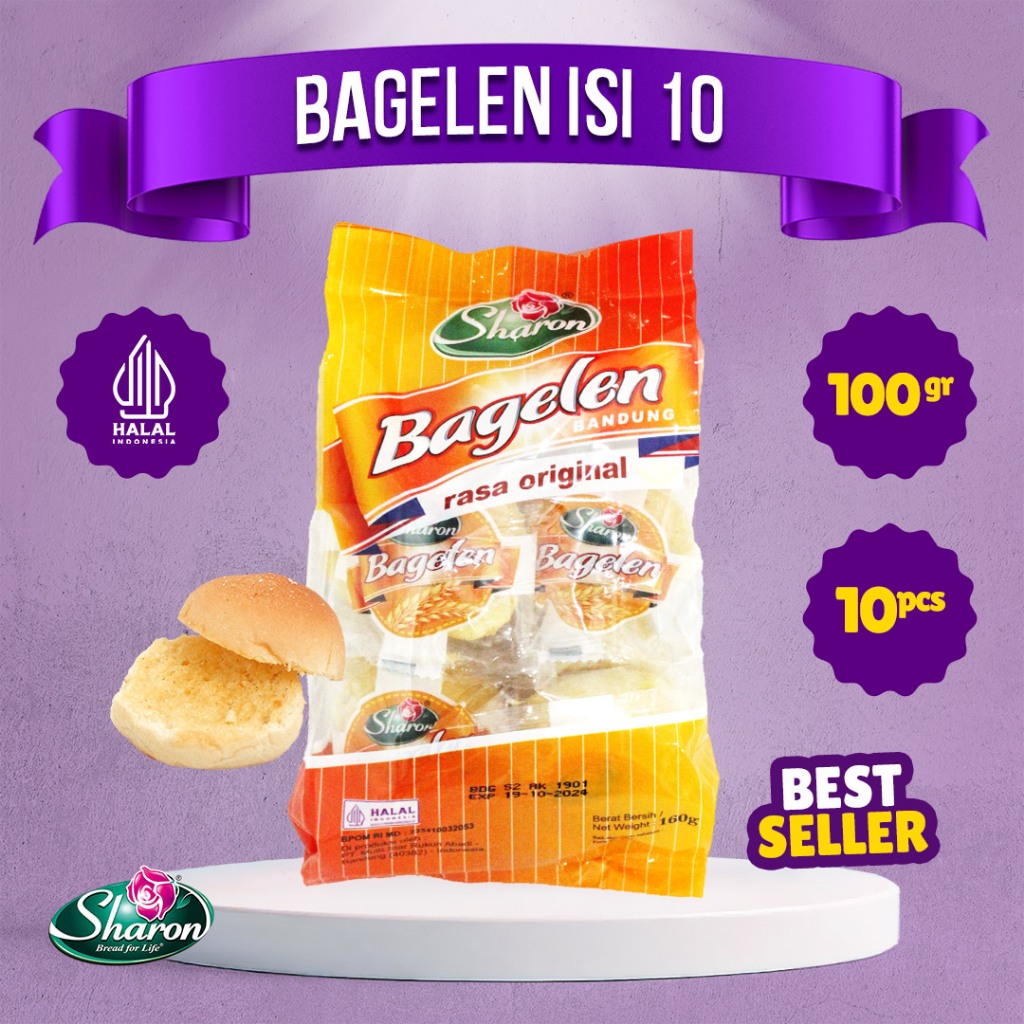 

Bagelen isi 10 Sharon Bakery 100gr