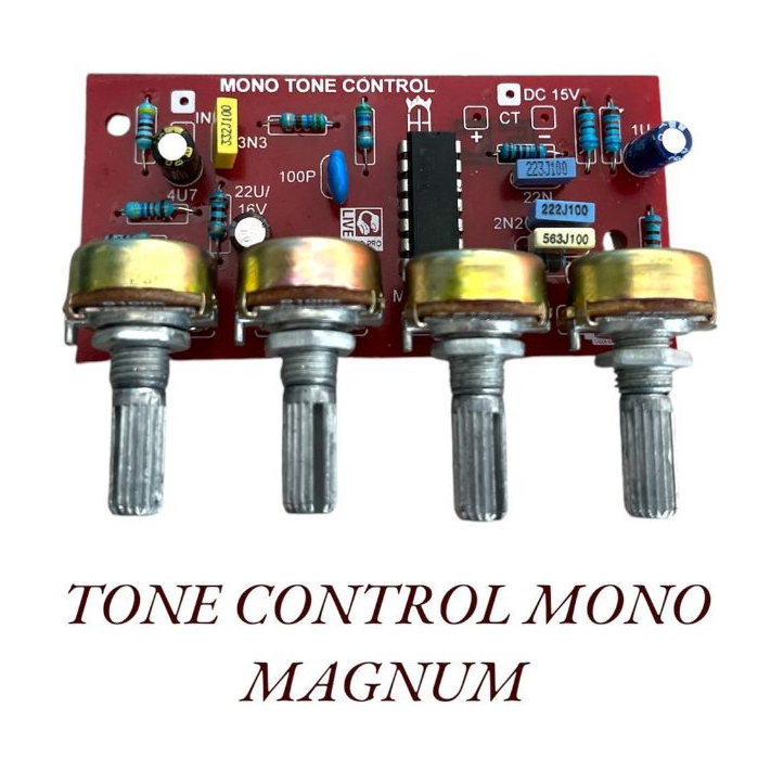 TONE CONTROL MAGNUM MONO + 4 POTENSIO