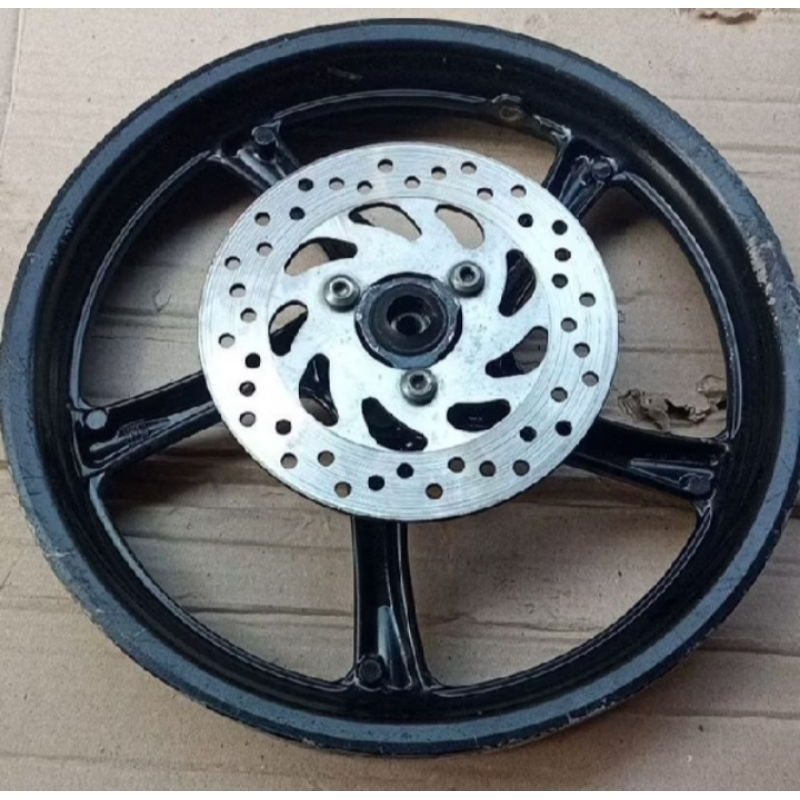 VELG PELEK DEPAN TAPAK LEBAR YAMAHA MIO SOUL GT 125 MIO S X RIDE 125 PNP MIO M3 MIO J ORIGINAL COPOT