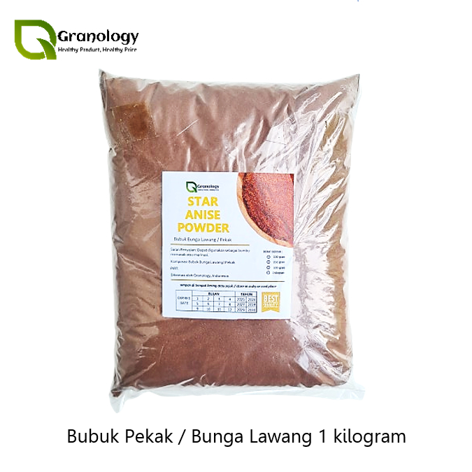 

Bubuk Pekak Bunga Lawang / Star Anise Powder (1 kilogram) by Granology