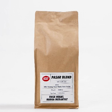 

Kopinya Arjuna - Pasar Blend - Biji Kopi / Bubuk Kopi Robusta - Medium Dark Roast