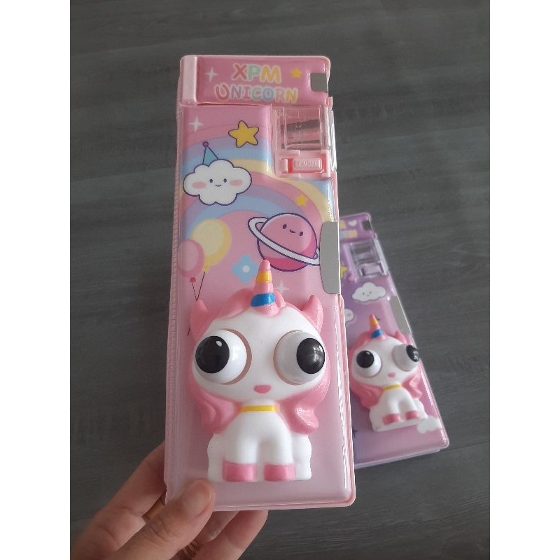 

kotak pensil magnet unicorn timbul