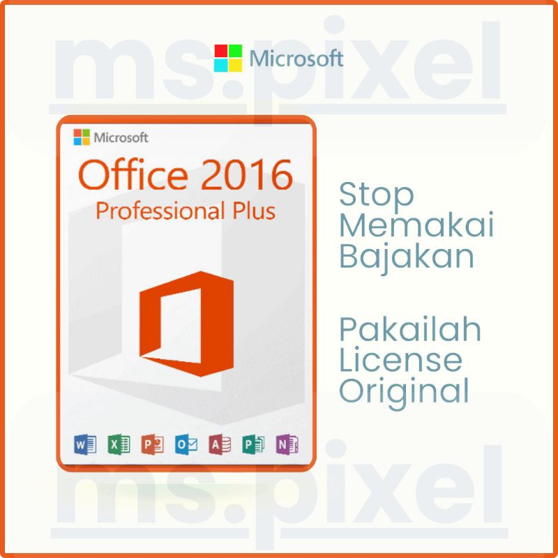 Lisensi Microsoft Office 2016 Proplus Permanen Original Key for Windows