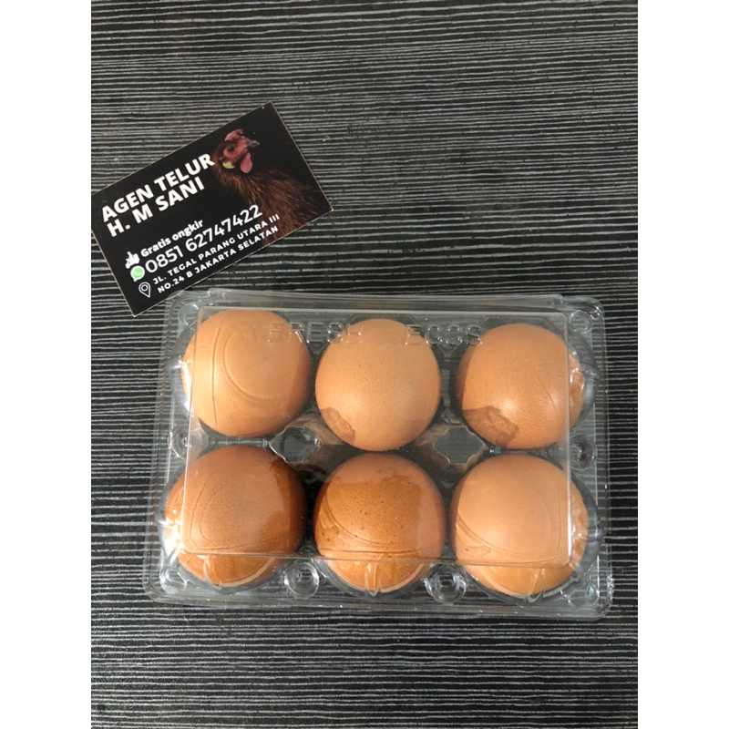 

Telur ayam 6 butir