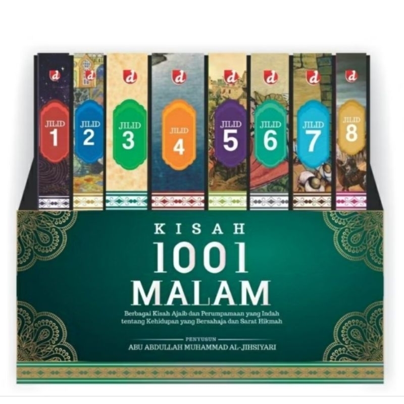 Box Set Kisah 1001 Malam 8 Jilid Lengkap (ORIGINAL)