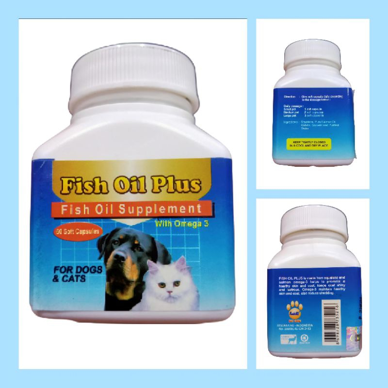 Fish Oil Plus Suplement For Dog & Cat