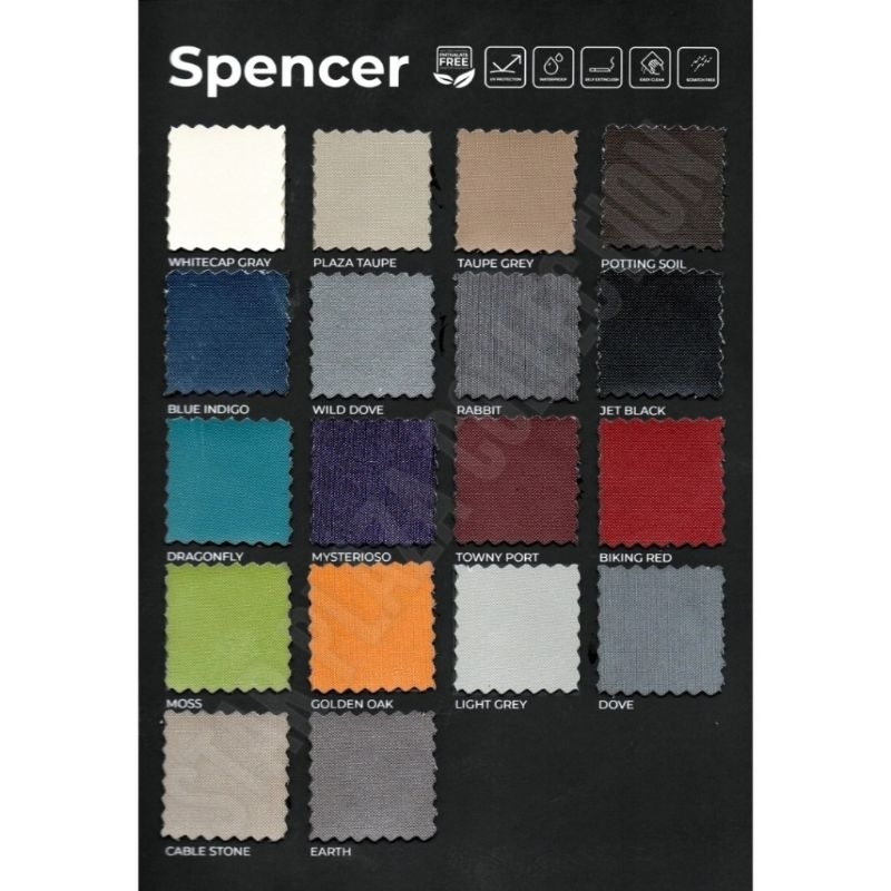 Promo Bahan Kain Oskar Oscar Fabric Look Modern / Kulit Sofa Jok Kursi Sintetis Motif Metal Linen