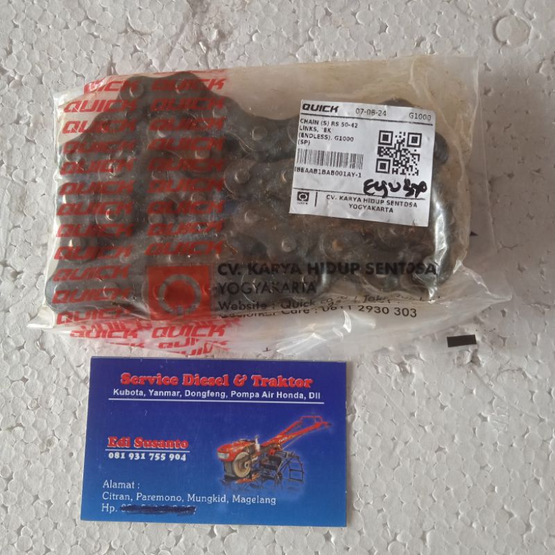 Rantai/Chain(S)RS50-42LINK,G1000,G3000, BOXER,ZEVA