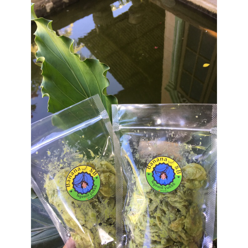 

KRIPIK PISANG LUMER MATCHA 100GR/ KRIPIK PISANG MATCHA 100Gr