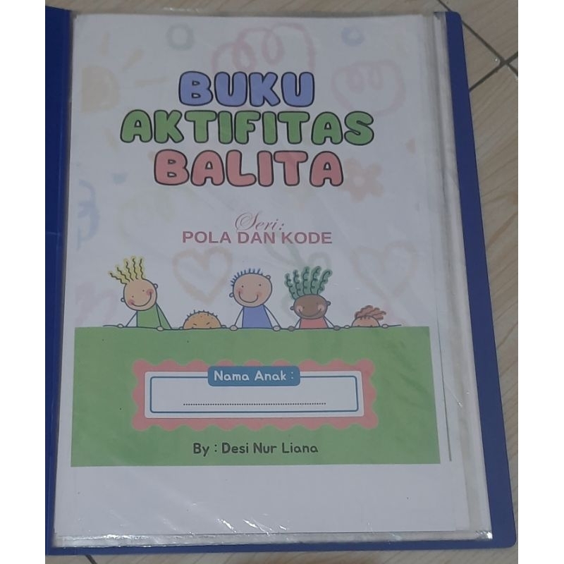 Buku Aktifitas Balita (preschool)