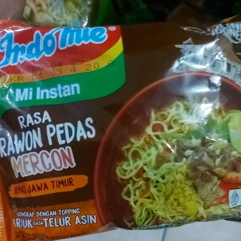 

INDOMIE KUAH RAWON PEDAS 5 BKS