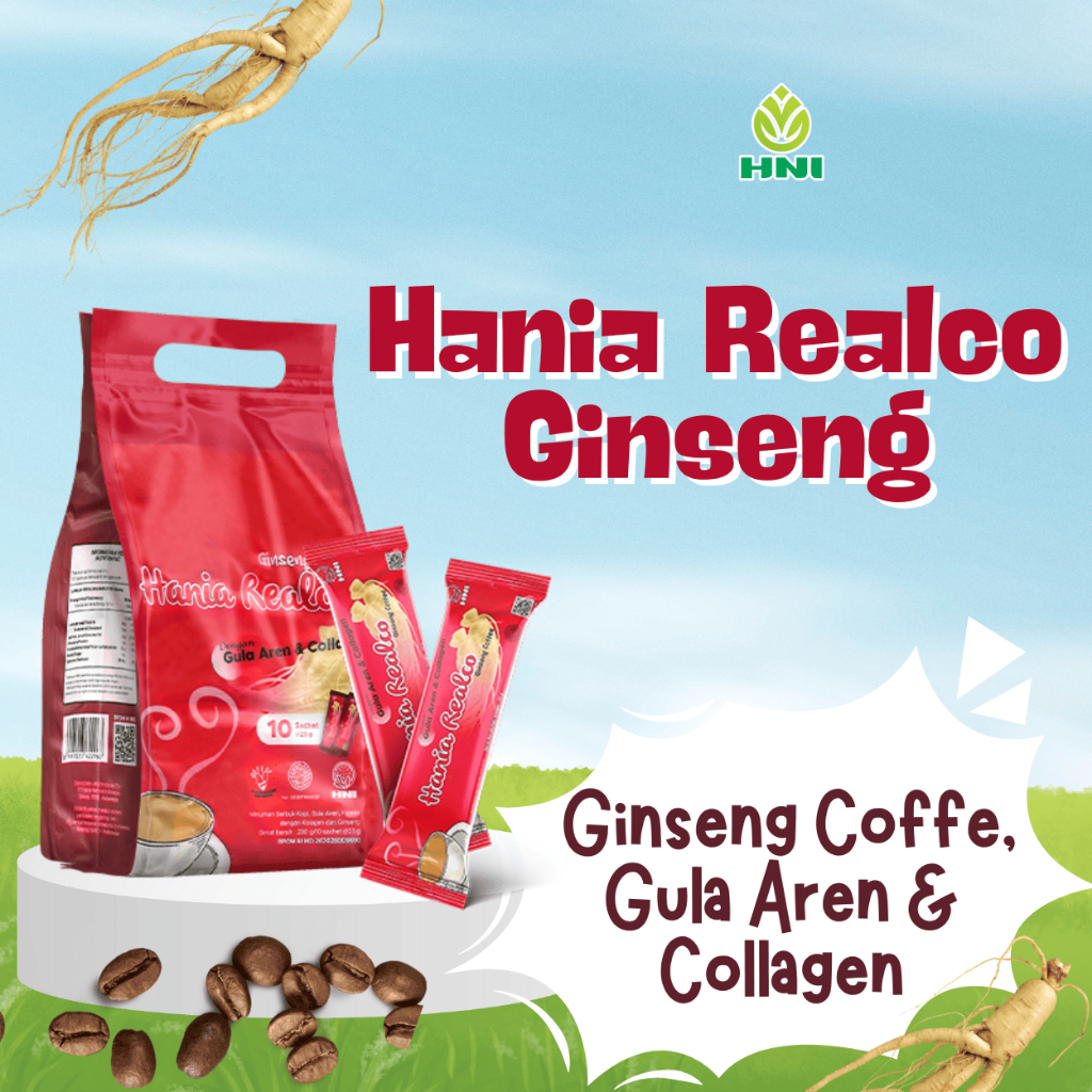 

SERBUK KOPI GINSENG HANIA REALCO