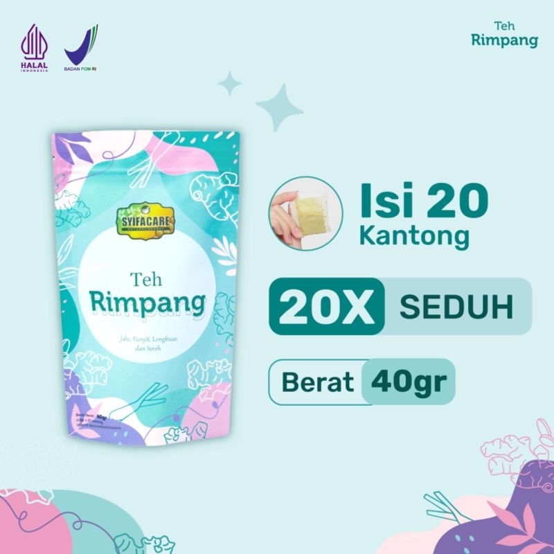 Teh Rimpang BPOM ala JSR | Teh Diet Detox | Pelangsing Herbal BPOM & HALAL
