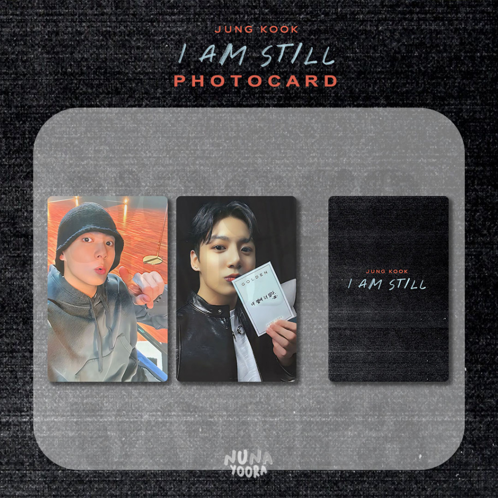 BTS JUNGKOOK "I AM STILL" PHOTOCARD || PC JUNGKOOK || KPOP PC || JEON JUNGKOOK
