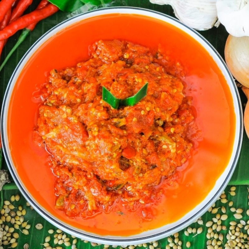 

Sambalado Teri/Sambal Lumbuang Raso - 200 gr