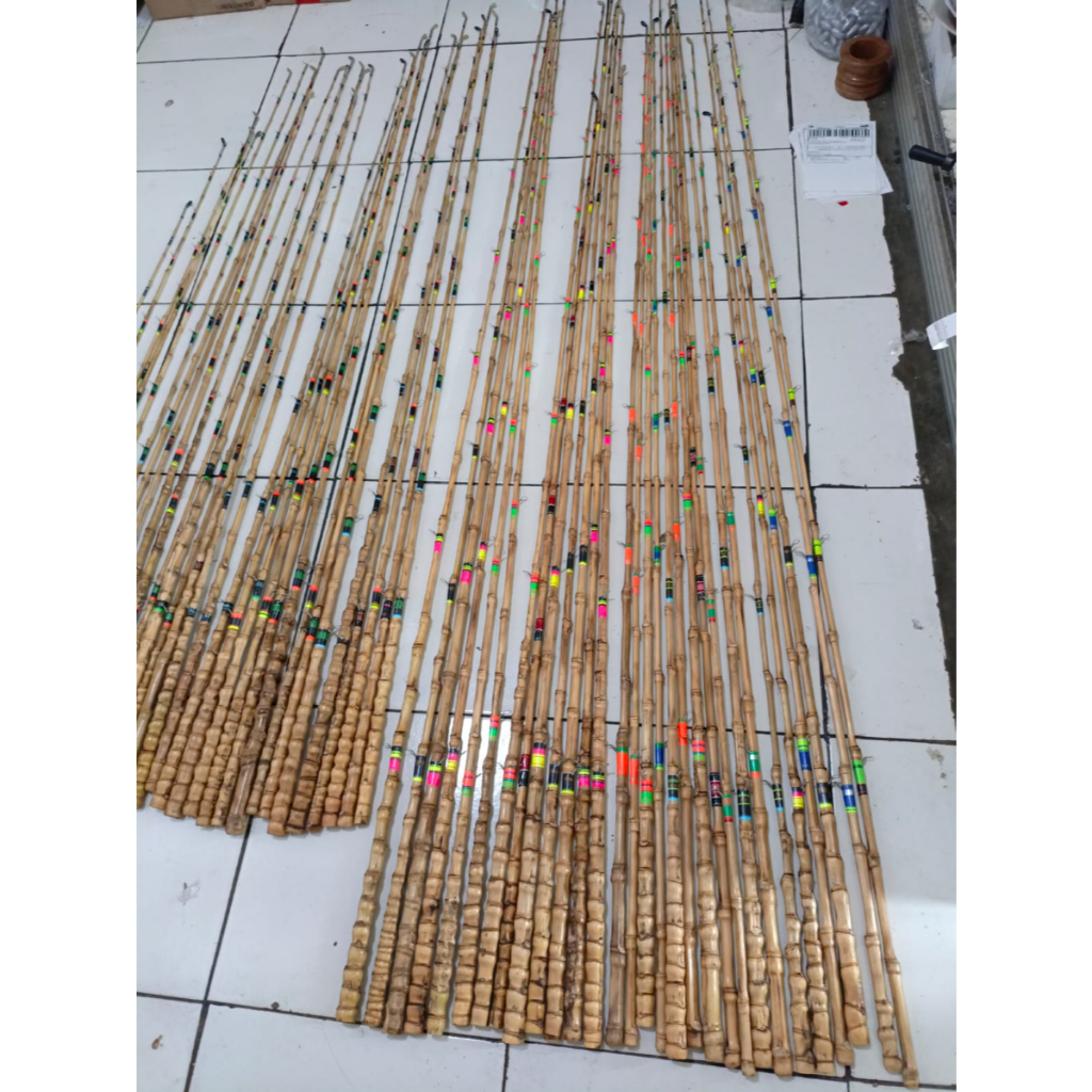 JORAN BAMBU CENDANI LENTUR DAN KAKU IKAN MAS DAN LELE 130 150.CM