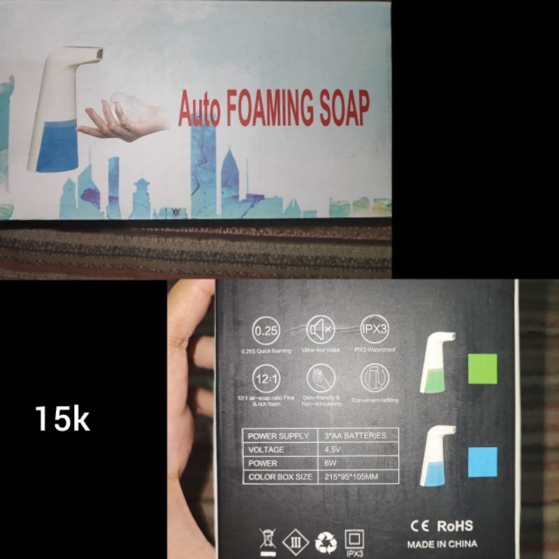 preloved auto foaming soap
