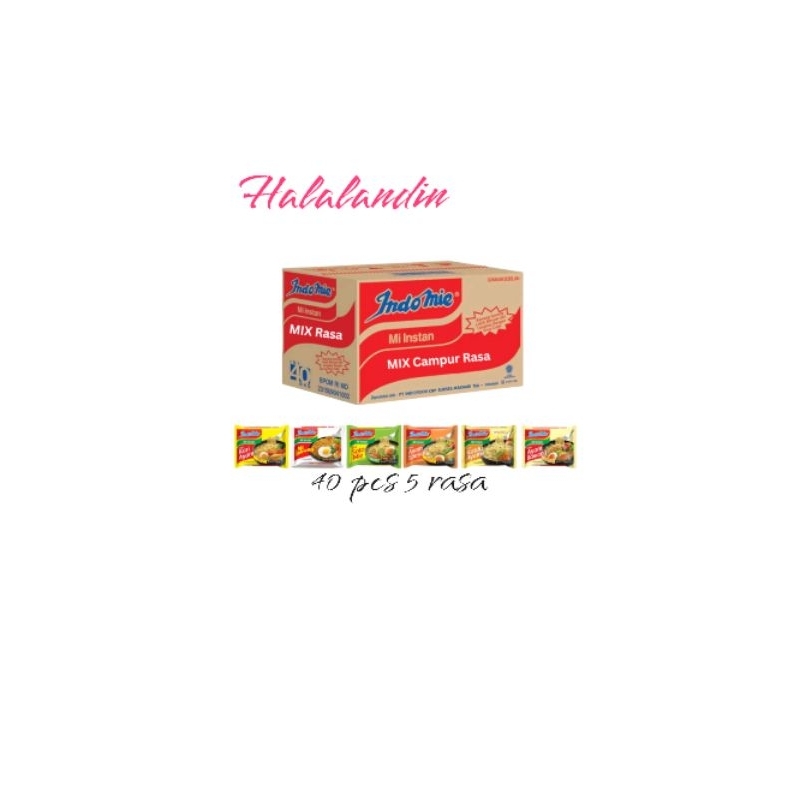 

INDOMIE/MIX40/PCS/CARTON