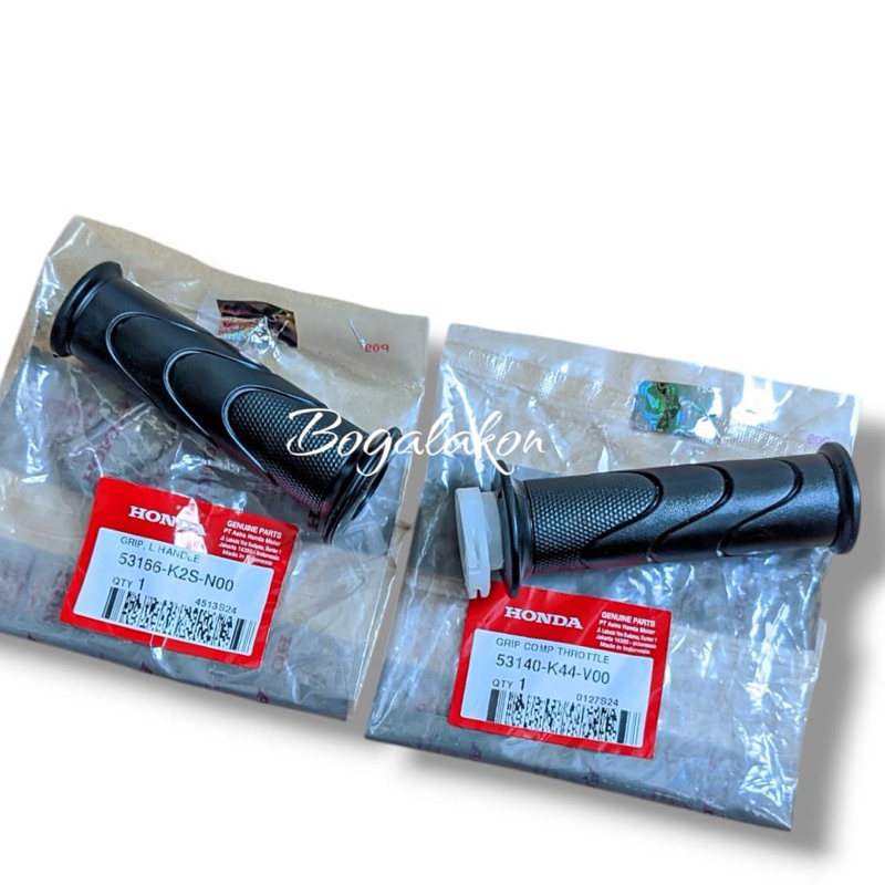 karet grip handgrip Honda beat street Eco fi  sett selongsong original ahm