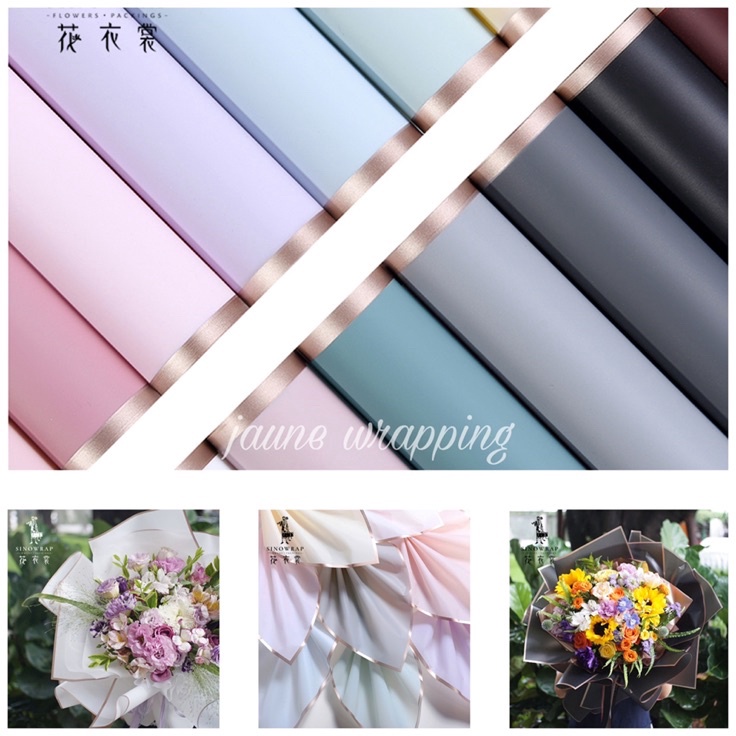 

Paling Ekonomis 1PAK2LEMBAR JCC Kertas Buket Bunga Flower Wrapping Paper Cellophane
