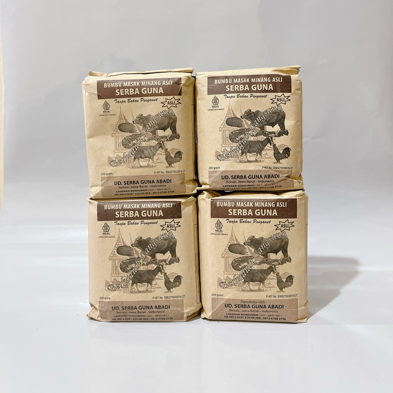 

Bumbu masak minang asli serba guna 250g