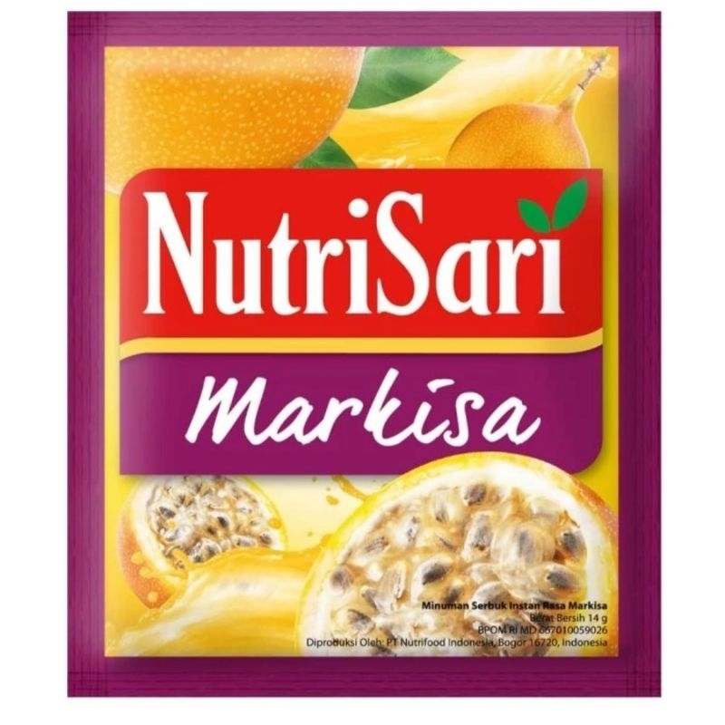 

Nutrisari Markisa 1 renceng (10sachet)