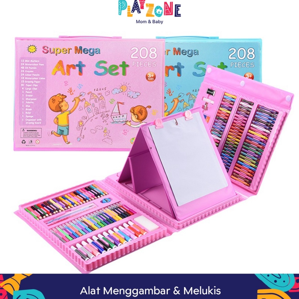 

Borong Promo Play Zone COD Crayo Warna Anak Set 28 15 Pcs Art Full Set Krayon Mewarnai Anak Pensil