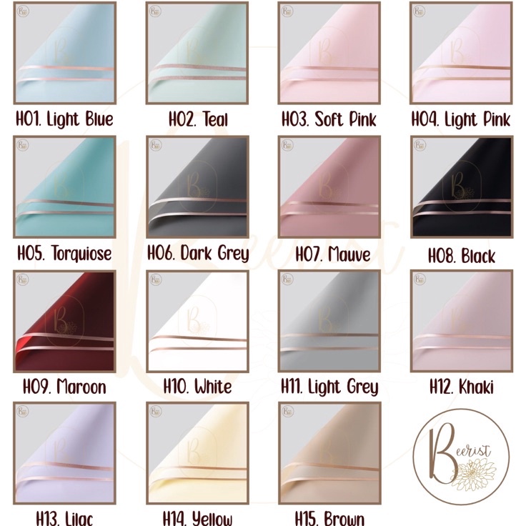 

Sekarang Diskon 2 LEMBAR Kertas Bunga Cellophane List Gold Flower Wrapping Paper List Emas Gold Line Kertas Buket Bunga H Grosir