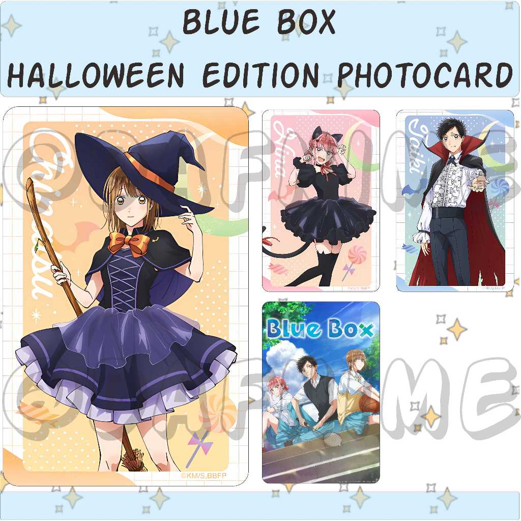 BLUE BOX HALLOWEEN EDITION PHOTOCARD ANIME