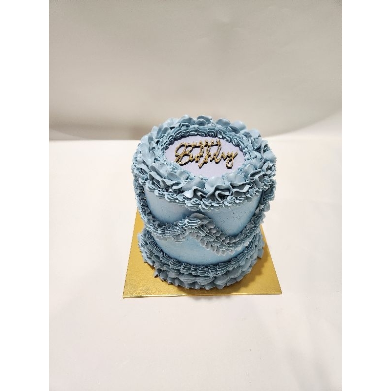 

Birthday Cake Vintage Cake Dust Cake