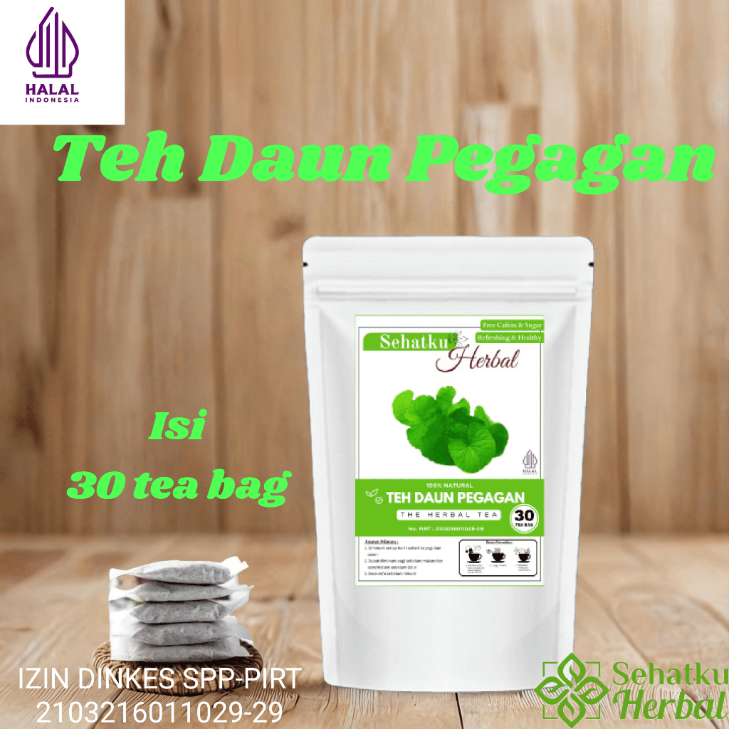 

Sehatkuherbal Teh Daun Pegagan isi 30 Tea bag