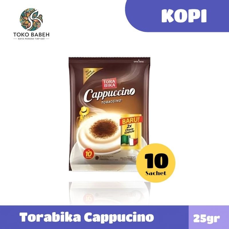 

Torabika Cappucino 1 Renceng Isi 10 Sachet Kopi Torabika Cappucino