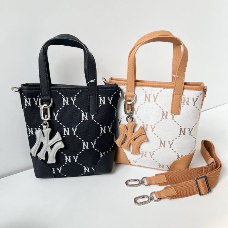 PROMO SALE Tas selempang jinjing ny mlb hitam putih coklat