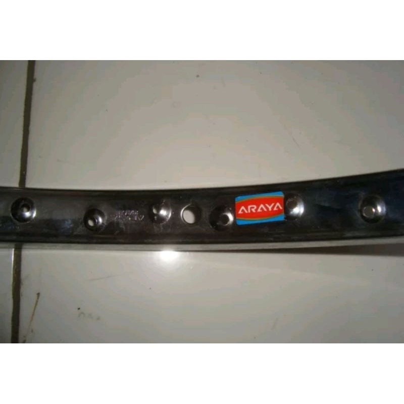 velg rims sepeda bmx 20 besi araya 36h