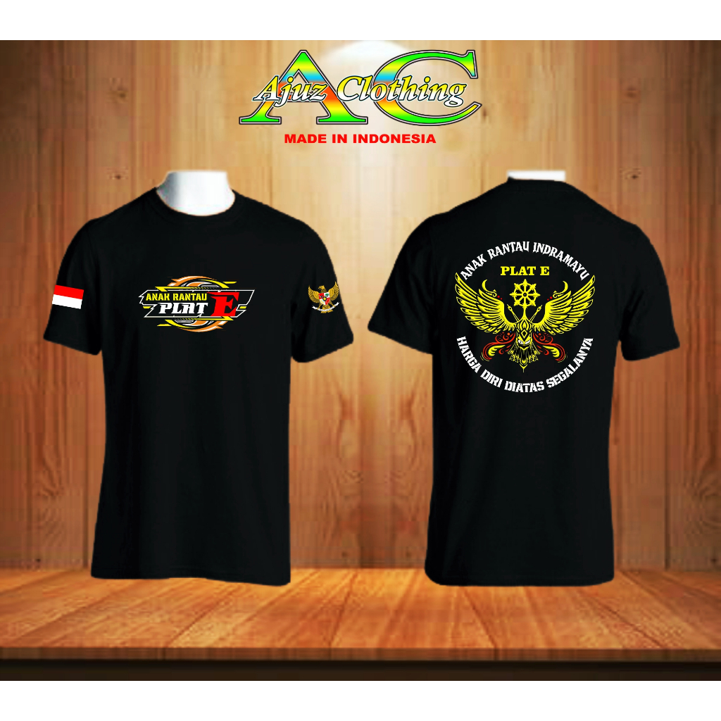 KAOS PLAT E ANAK RANTAU INDRAMAYU #KaosSablonPremium