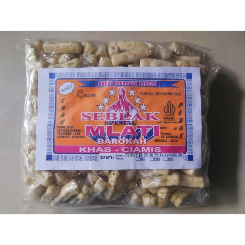 

[1 PACK] Seblak Kerupuk Spesial Melati Barokah Khas Ciamis Isi 25